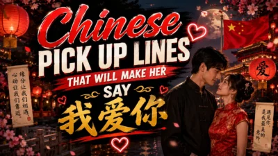 Chinese Pick Up Lines That Will Make Her Say 我爱你 ❤️🇨🇳