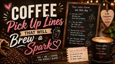 Coffee Pick Up Lines That Will Brew a Spark ☕