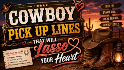 Cowboy Pick Up Lines That Will Lasso Your Heart 🤠💘