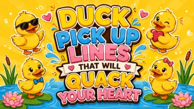 Duck Pick Up Lines That Will Quack Your Heart 🦆💛