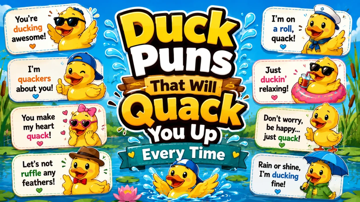 Duck Puns That Will Quack You Up Every Time