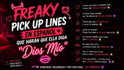 Freaky Pick Up Lines in Spanish That Will Make Her Say Dios Mío