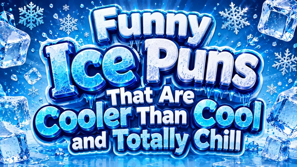 Funny Ice Puns That Are Cooler Than Cool and Totally Chill ❄️