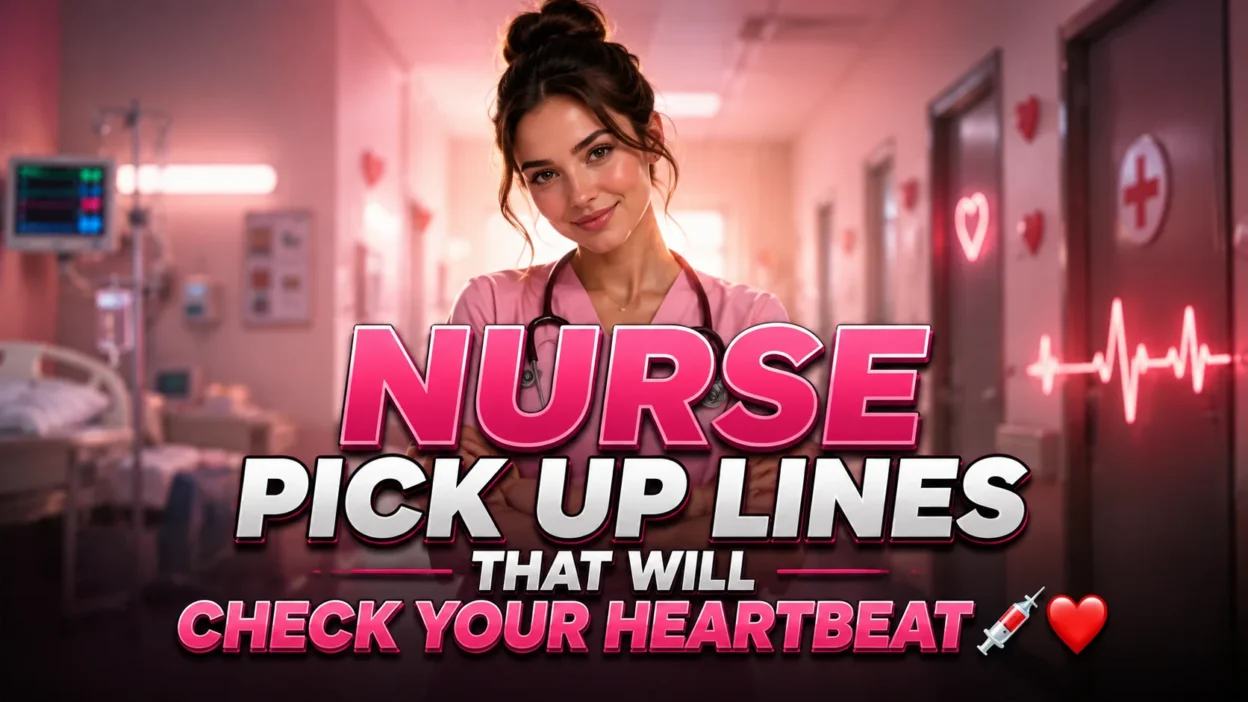 Nurse Pick Up Lines That Will Check Your Heartbeat 💉❤️
