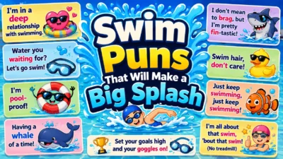 Swim Puns That Will Make a Big Splash 🏊_♂️💦