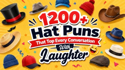 1200+ Hat Puns That Top Every Conversation With Laughter