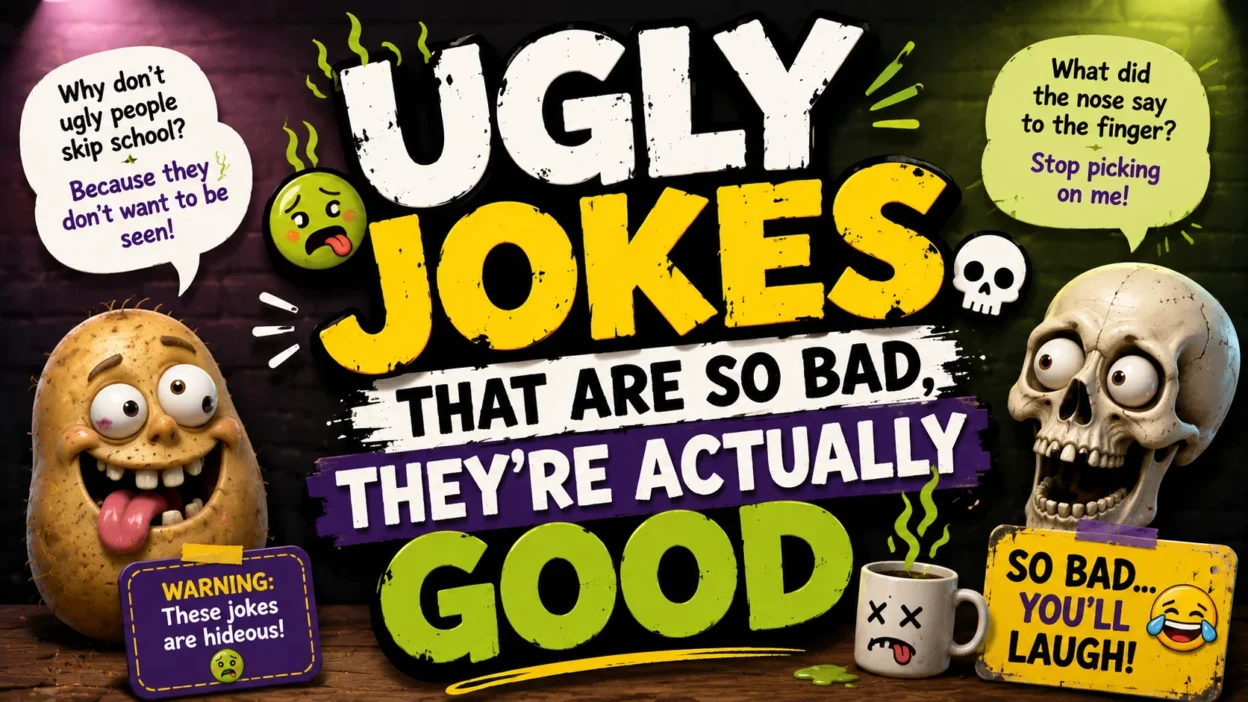 Ugly Jokes That Are So Bad, They're Actually Good 😬💀