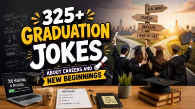 325+ Graduation Jokes About Careers and New Beginnings