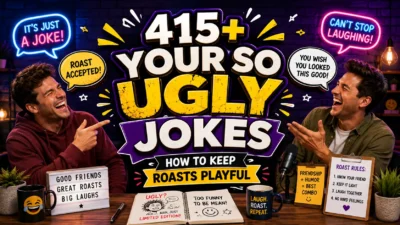 415+ Your So Ugly Jokes How to Keep Roasts Playful