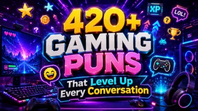 420+ Gaming Puns That Level Up Every Conversation