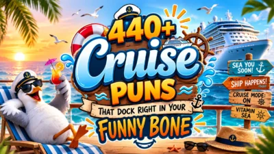 440+ Cruise Puns That Dock Right in Your Funny Bone