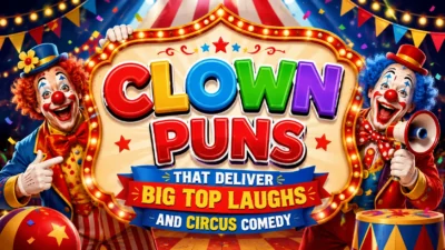 Clown Puns That Deliver Big Top Laughs and Circus Comedy