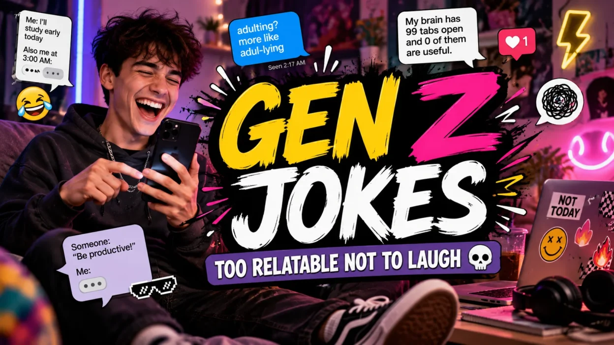 Gen Z Jokes That Are Too Relatable Not to Laugh 💀
