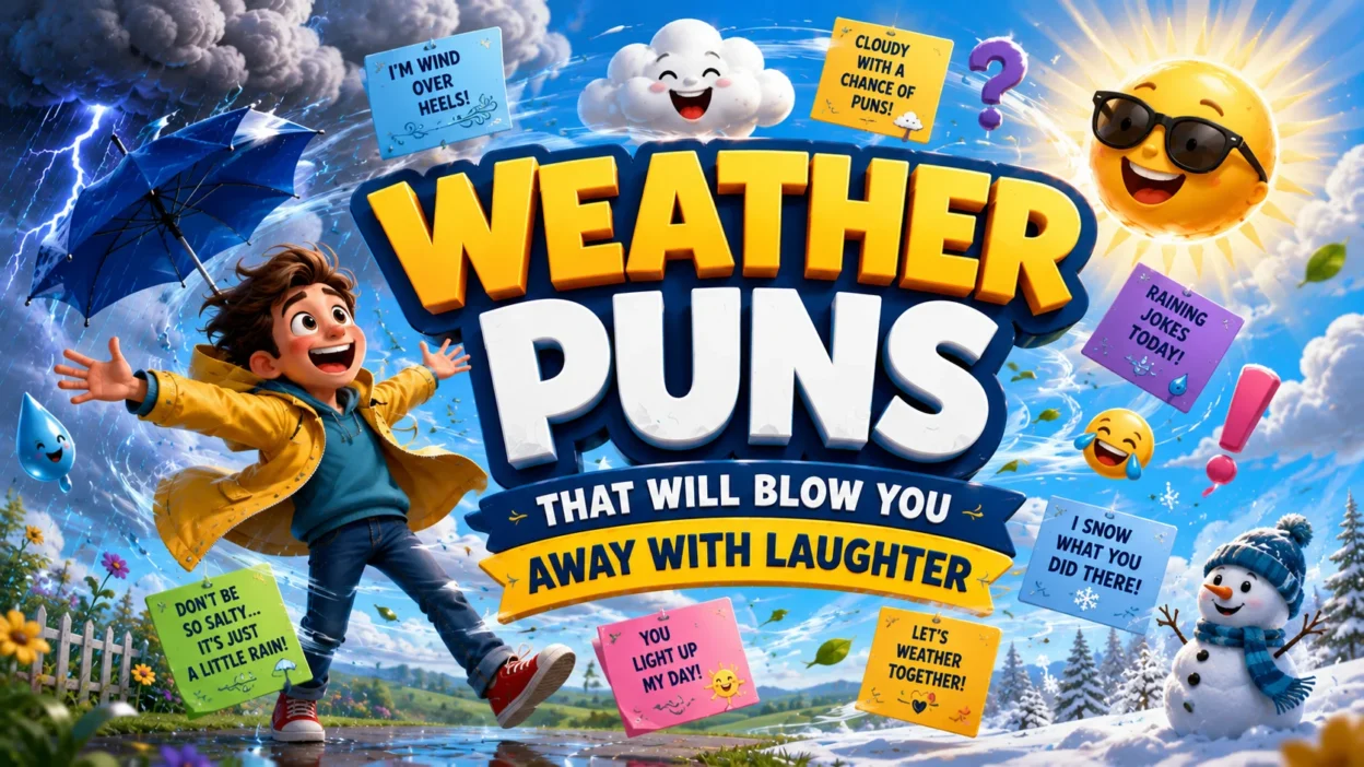 Weather Puns That Will Blow You Away with Laughter 🌦️