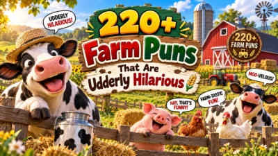 220+ Farm Puns That Are Udderly Hilarious 🌾