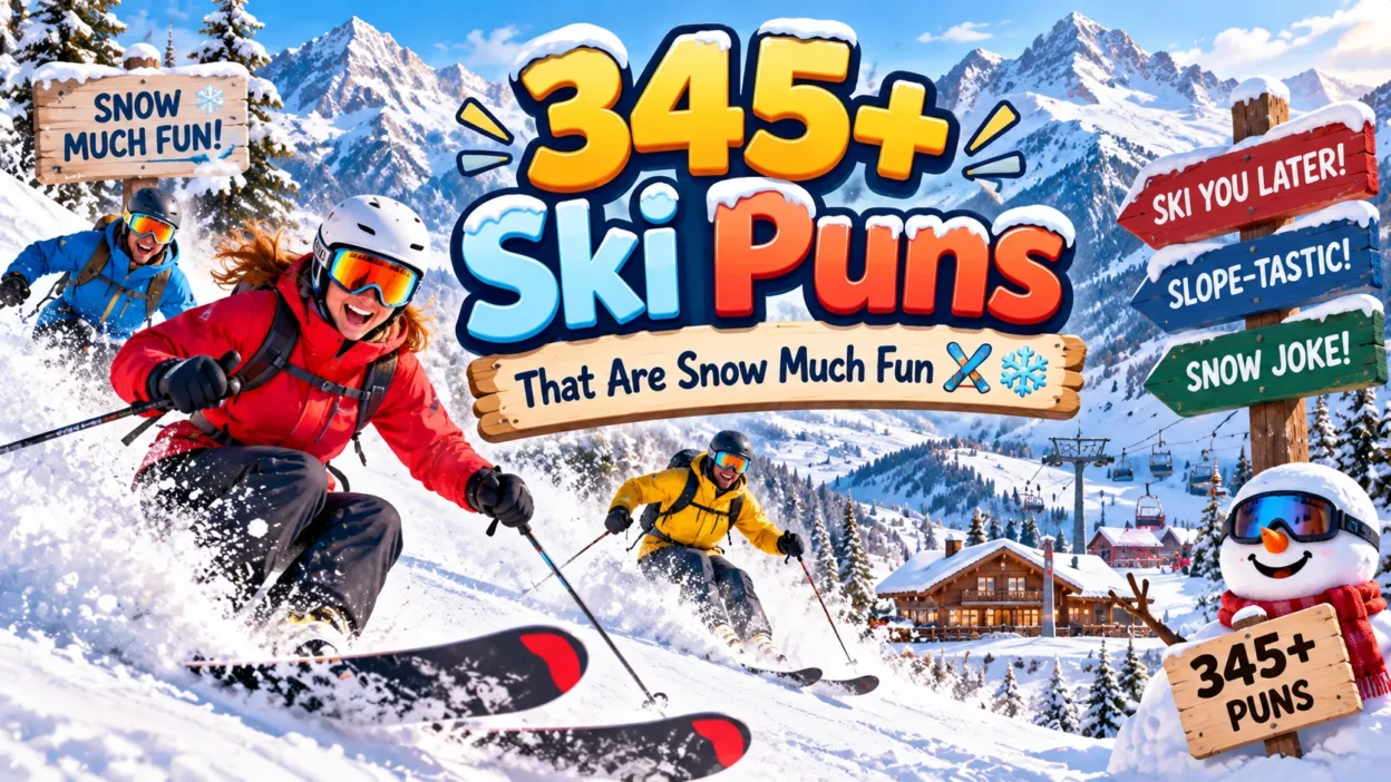 345+ Ski Puns That Are Snow Much Fun 🎿❄️