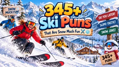 345+ Ski Puns That Are Snow Much Fun 🎿❄️
