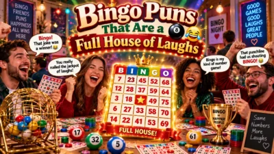 Bingo Puns That Are a Full House of Laughs 🎱😂