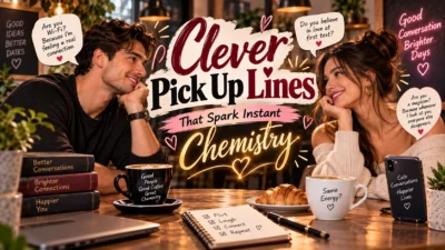 Clever Pick Up Lines That Spark Instant Chemistry