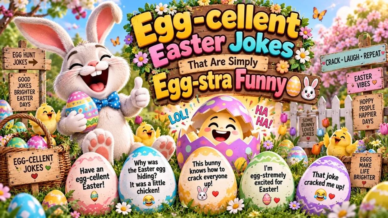 Egg-cellent Easter Jokes That Are Simply Egg-stra Funny 🥚🐰😂