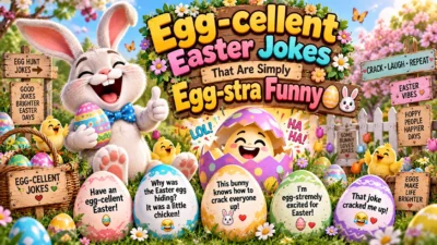 Egg-cellent Easter Jokes That Are Simply Egg-stra Funny 🥚🐰😂