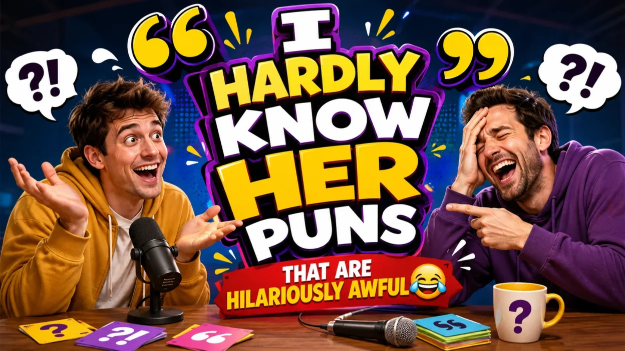 I Hardly Know Her Puns That Are Hilariously Awful 😂
