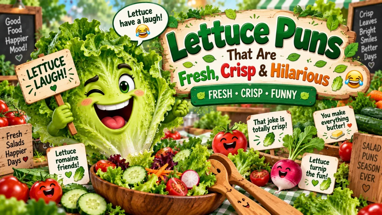 Lettuce Puns That Are Fresh, Crisp & Hilarious 🥬😂