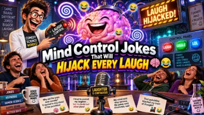 Mind Control Jokes That Will Hijack Every Laugh🧠😂