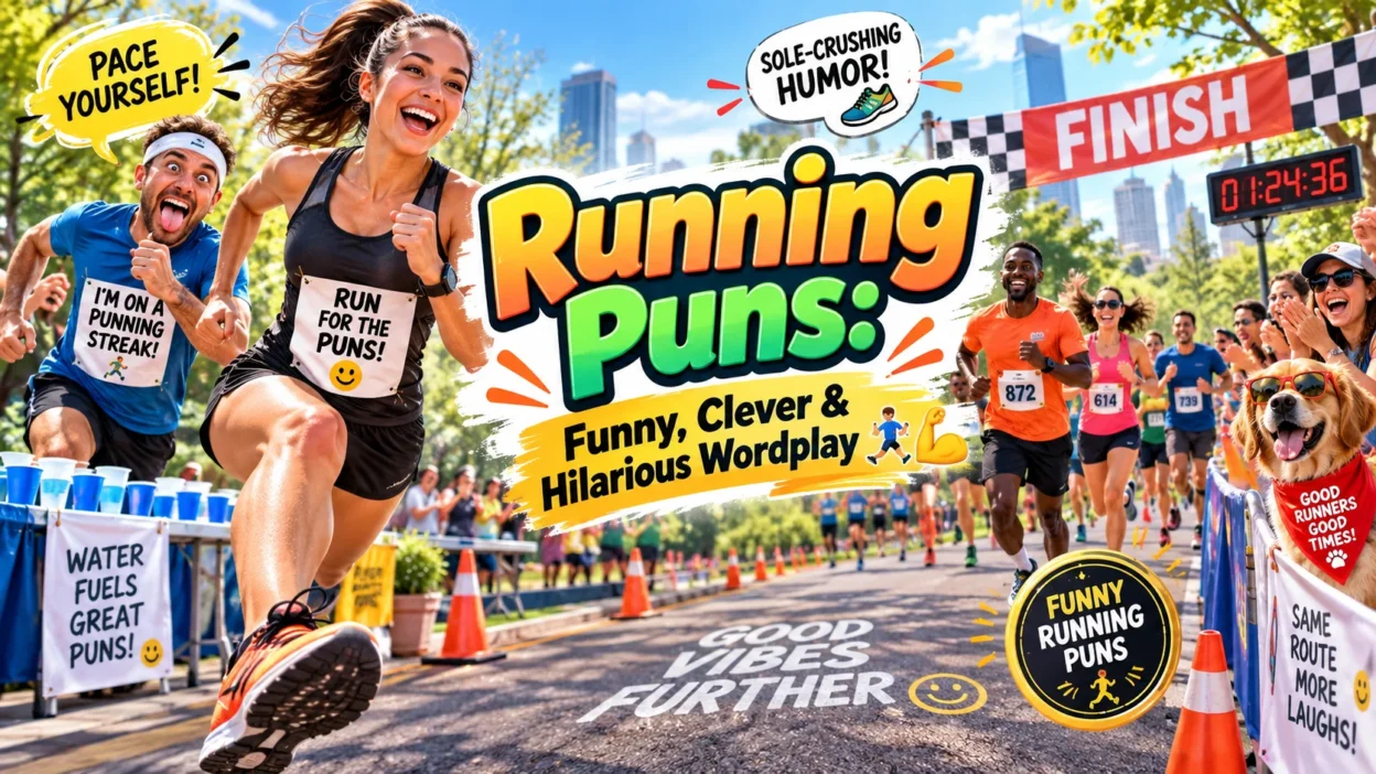 Running Puns: Funny, Clever & Hilarious Wordplay🏃💪