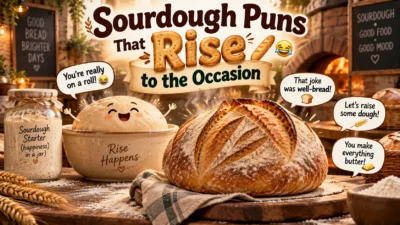 Sourdough Puns That Rise to the Occasion 🥖😂